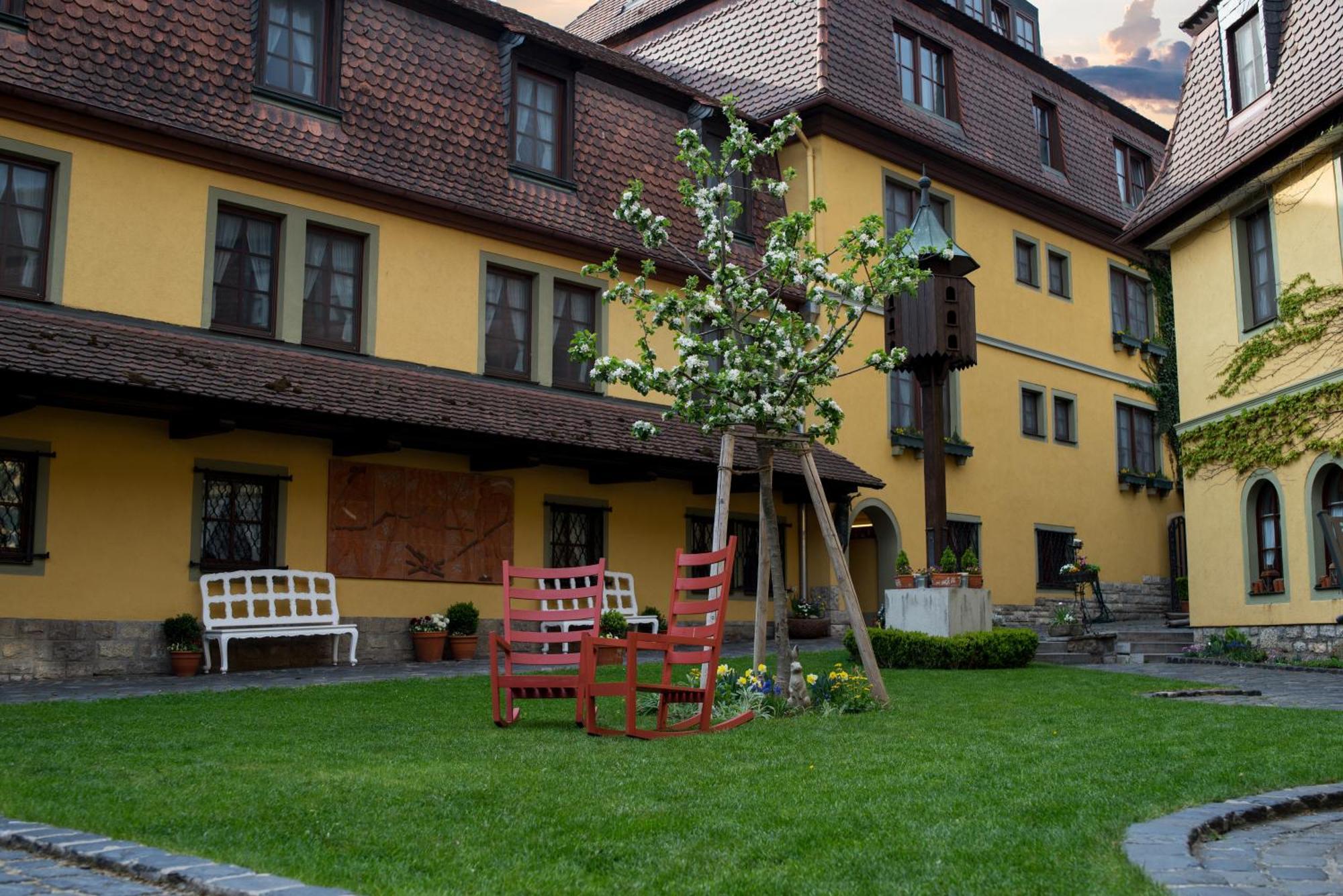 Hotel Leicht Biebelried Esterno foto