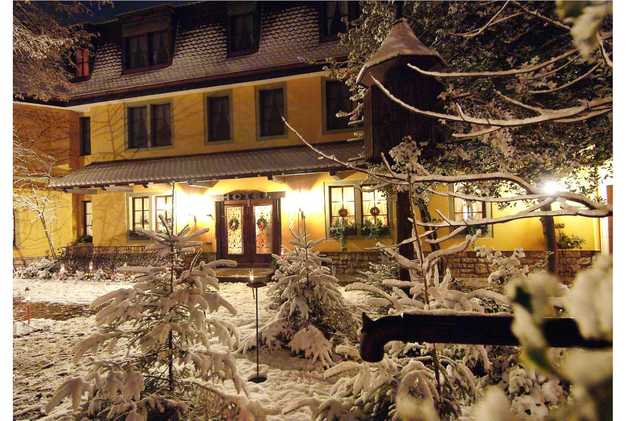 Hotel Leicht Biebelried Esterno foto